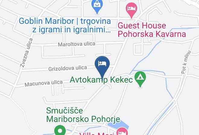 Maribor - Hotel Garni Merano Maps