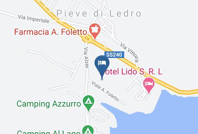 Trento - Hotel Garni Minigolf Maps