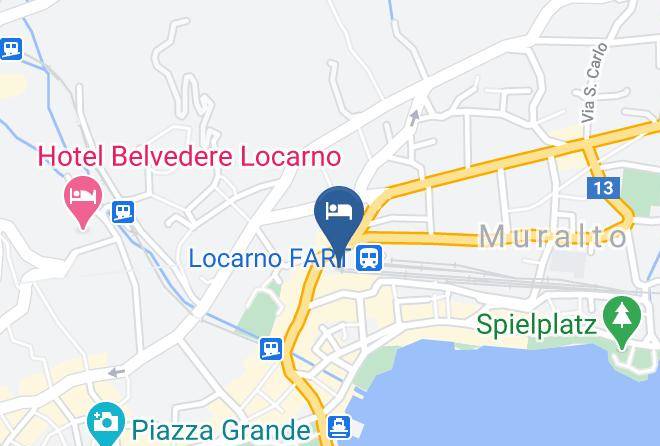 Locarno - Hotel Garni Montaldi Maps