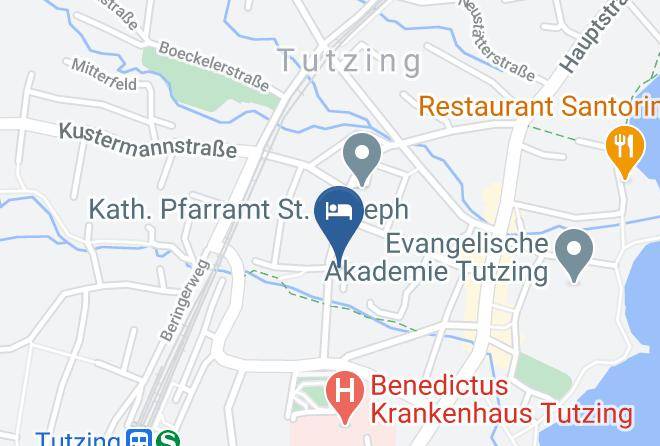 Starnberg - Hotel Garni Mowe Maps
