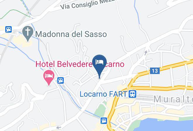 Locarno - Hotel Garni Muralto Maps