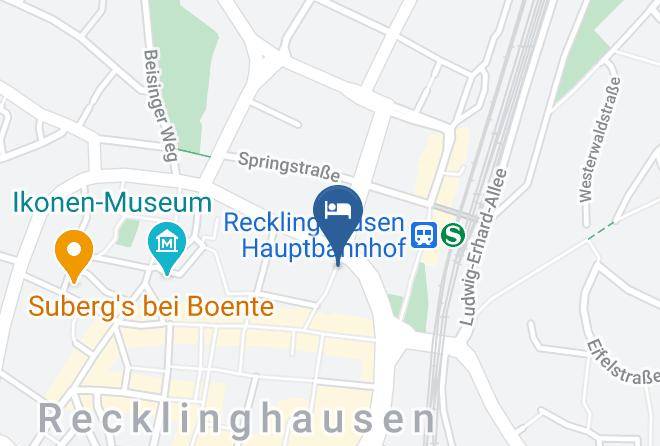 Recklinghausen - Hotel Garni Maps
