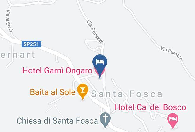 Belluno - Hotel Garni Ongaro Maps