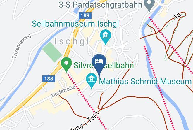 Landeck - Hotel Garni Palin Maps
