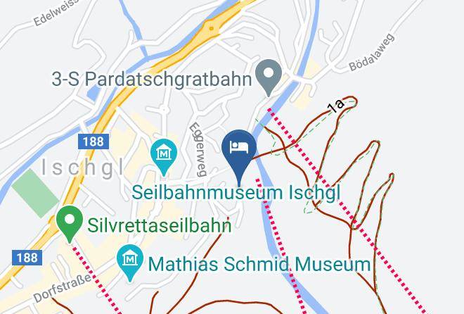 Landeck - Hotel Garni Patteriol Maps