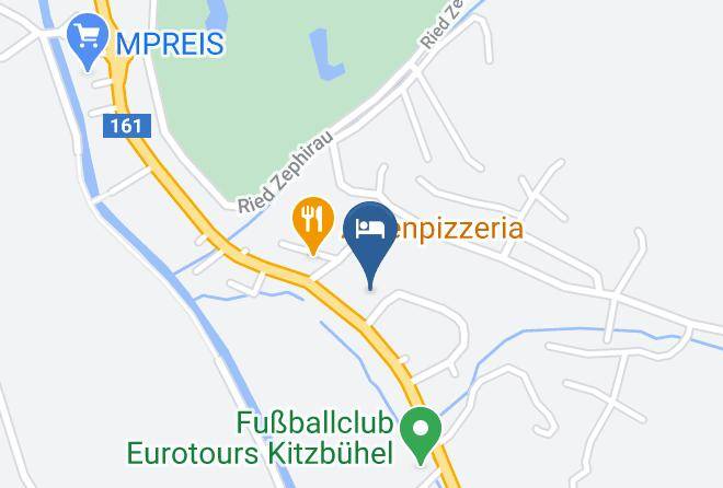 Kitzbuhel - Hotel Garni Pension Entstrasser Maps