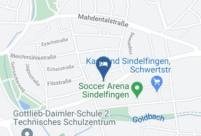 Boblingen - Hotel Garni Raaf Maps