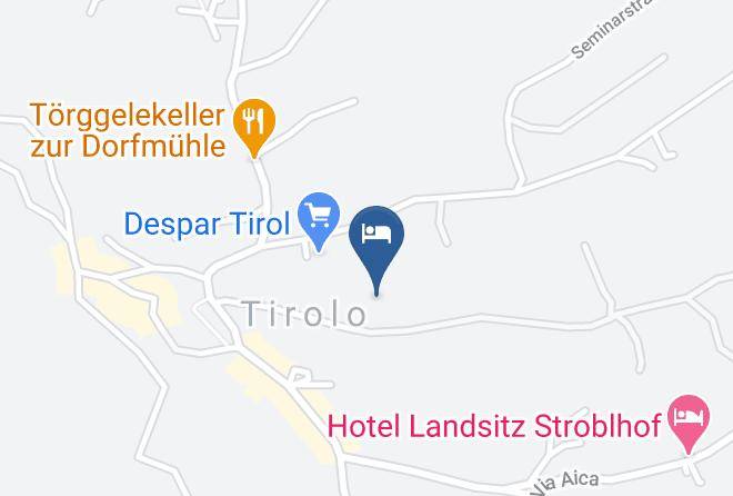 Hotel Garni Residence Amelia Map
