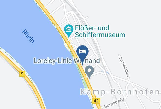 Rhein Lahn Kreis - Hotel Garni Rheinischer Hof Maps