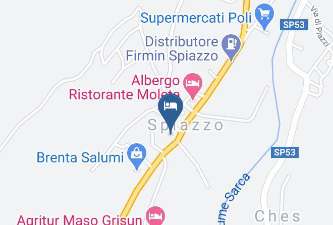 Trento - Hotel Garni Ristorante Pizzeria Care Alto Maps