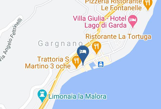 Brescia - Hotel Garni Riviera Gargnano Maps