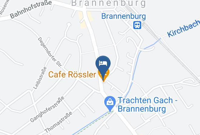 Rosenheim - Hotel Garni Maps