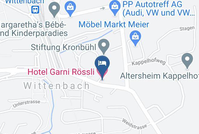 Sankt Gallen - Hotel Garni Rossli Maps