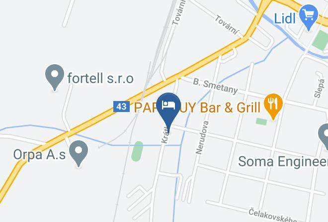 Hotel Garni Rubyk Map