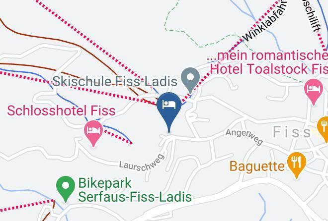 Landeck - Hotel Garni S'rock Maps