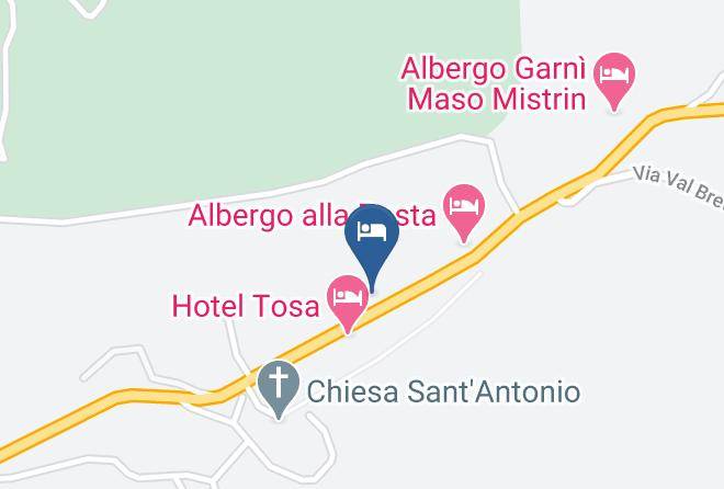 Trento - Hotel Garni Sant'antonio Maps