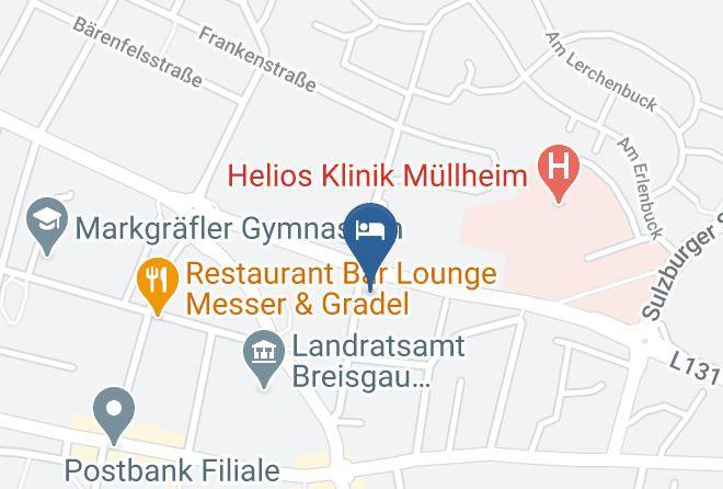 Breisgau Hochschwarzwald - Hotel Garni Schacherer Maps