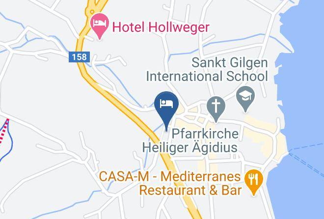 Salzburg Umgebung - Hotel Garni Schernthaner In St Gilgen Wolfgangsee Maps
