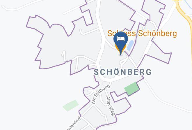 Vogtlandkreis - Hotel Garni Schloss Schonberg Maps