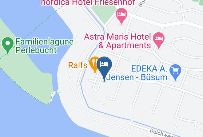Dithmarschen - Hotel Garni Seeluft Maps