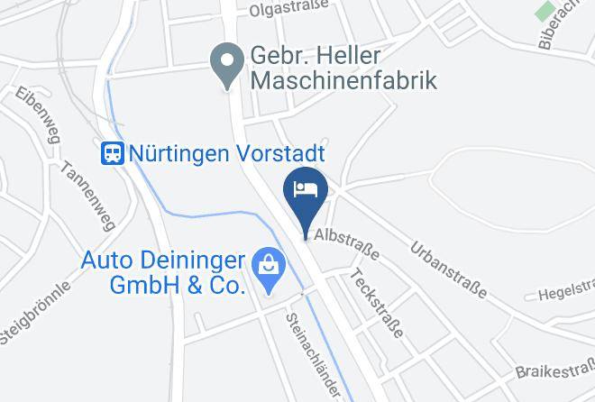 Esslingen - Hotel Garni Siedlerstube Maps