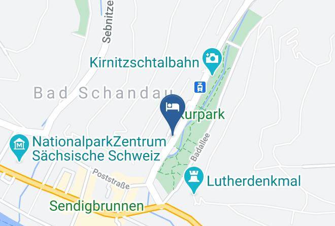 Sachsische Schweiz Osterzgebirge - Hotel Garni Sigl's Maps