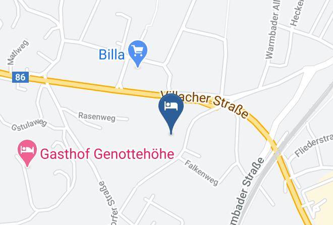 Villach - Hotel Garni Sohler Maps