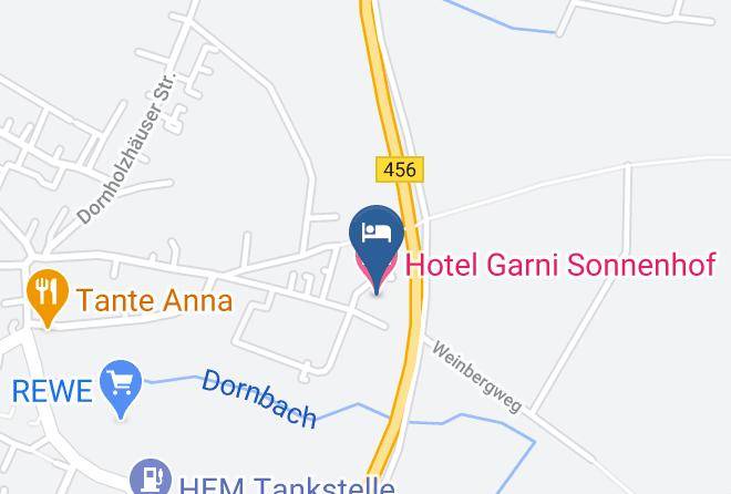 Hochtaunuskreis - Hotel Garni Sonnenhof Maps