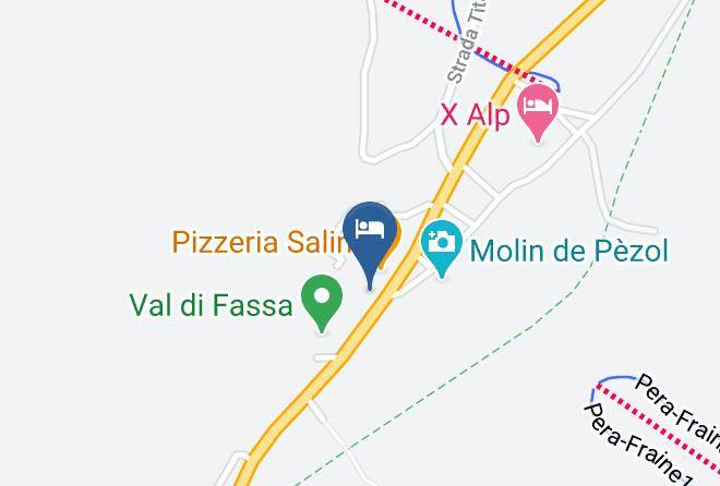 Trento - Hotel Garni Soreie Maps