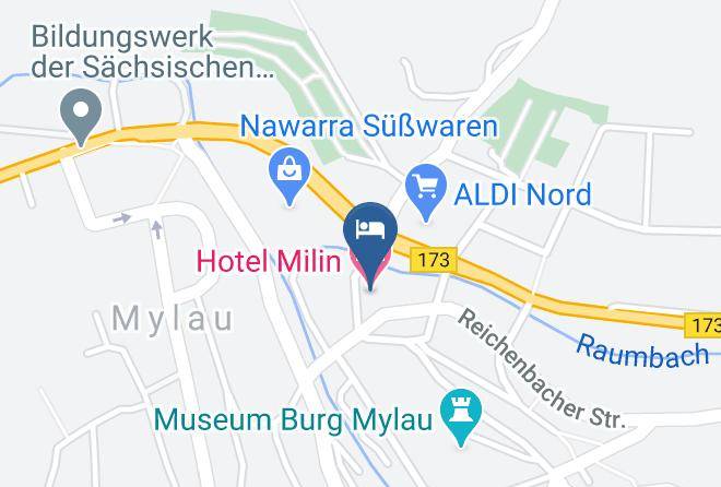 Vogtlandkreis - Hotel Milin Maps