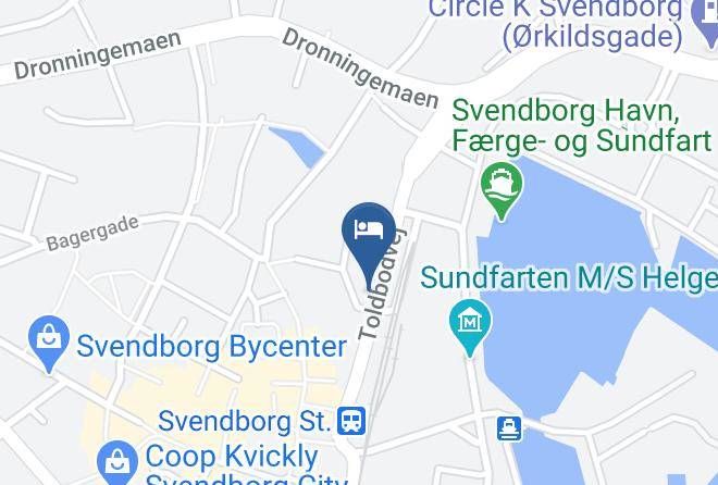 Svendborg - Hotel Garni Maps