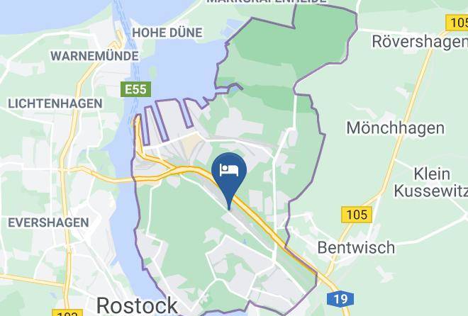 Rostock Hotel Garni Map