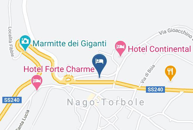 Trento - Albergo Garni Toresela Maps