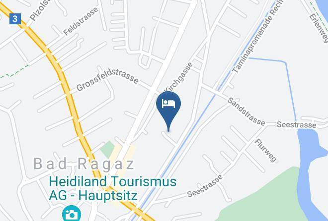 Sargans - Hotel Garni Torkelbundte Maps