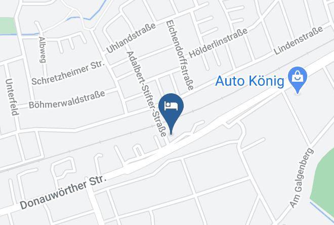 Dillingen - Hotel Garni Trumm Maps