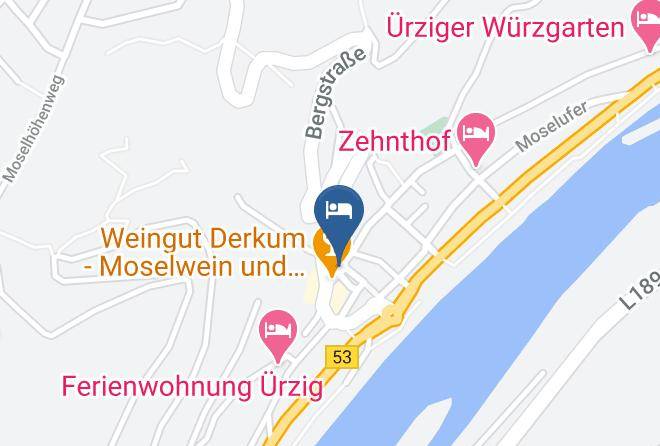 Hotel Garni Urziger Ratskeller Map