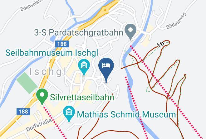 Landeck - Hotel Valulla Maps