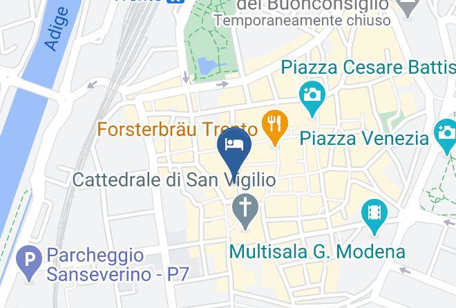 Trento - Hotel Garni Venezia Maps