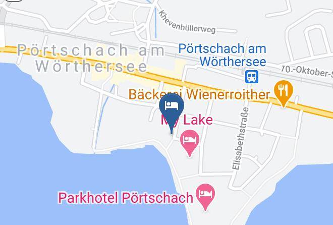 Klagenfurt Land - Hotel Garni Vindobona Maps