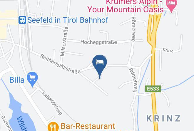 Innsbruck Land - Hotel Garni Waldfrieden Maps
