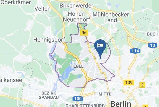 Stadt Berlin - Hotel Garni Wilhelmsruher Damm Maps