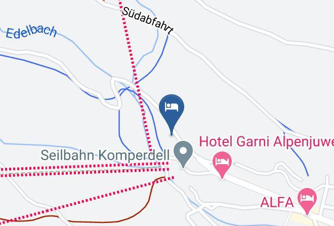 Landeck - Hotel Garni Zerzer Maps
