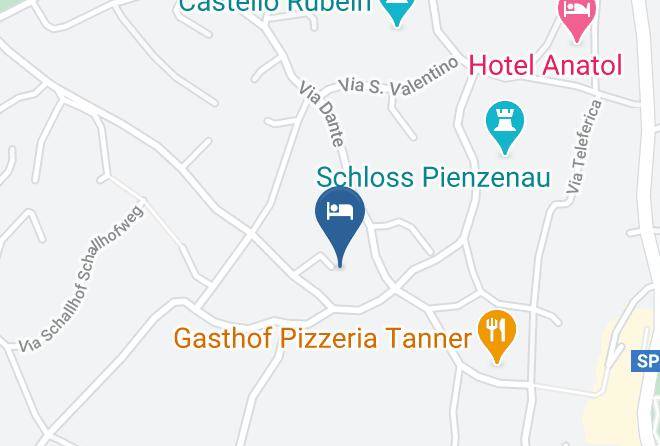 Hotel Garni Zima Map - Trentino Alto Adige - Bolzano