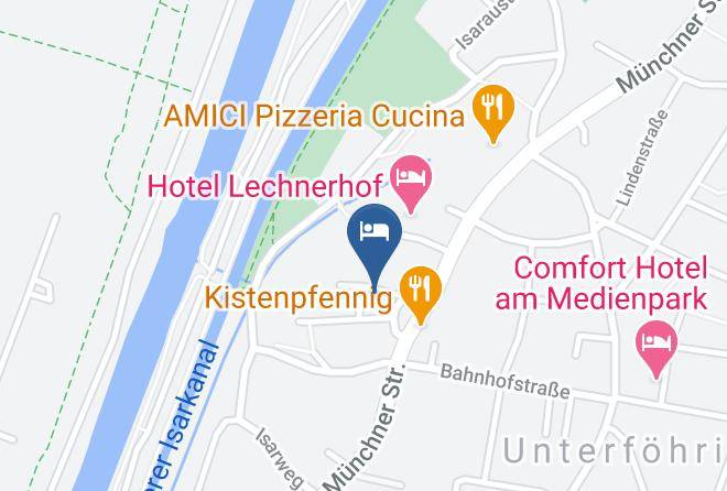 Hotel Garni Zum Gockl Map