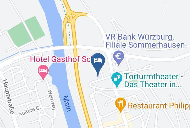 Hotel Garni Zum Weinkrug Map