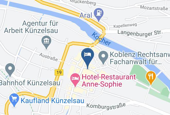 Hotel Garni Zum Wilden Mann Map