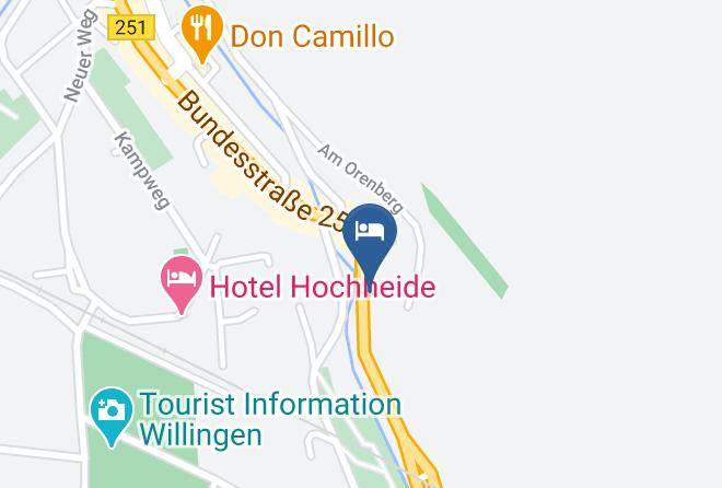 Waldeck Frankenberg - Hotel Garni Zur Alten Post Maps