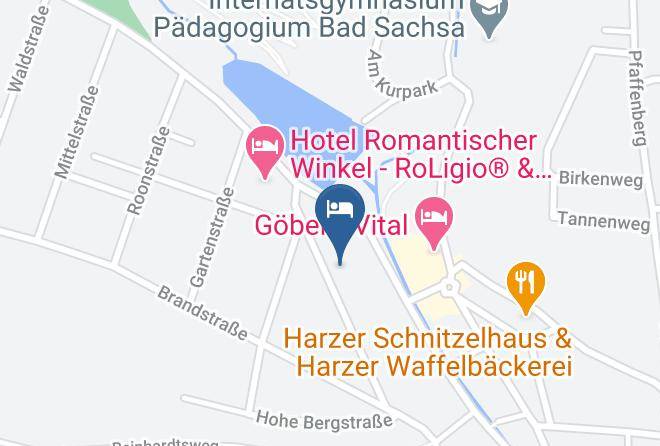 Gottingen - Hotel Garni Zwei Eichen Maps