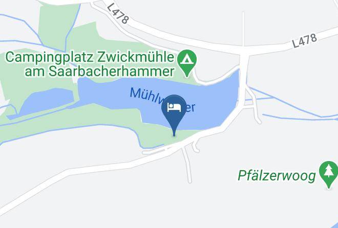 Sudwestpfalz - Hotel Garni Zwickmuhle Am Saarbacherhammer Maps