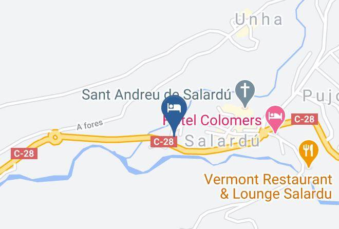 Lleida - Hotel Garona Maps